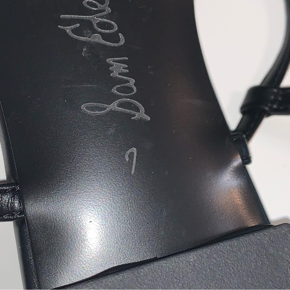 Sam Edelman Black Suede Cohen Slingback Pointed toe Flats Size 7 - Picture 13 of 15